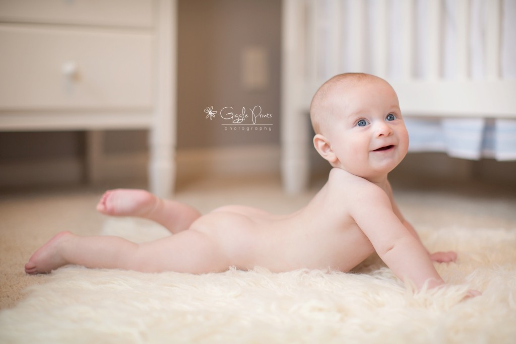 6 Month Baby Boy Atlanta Children Photography joy