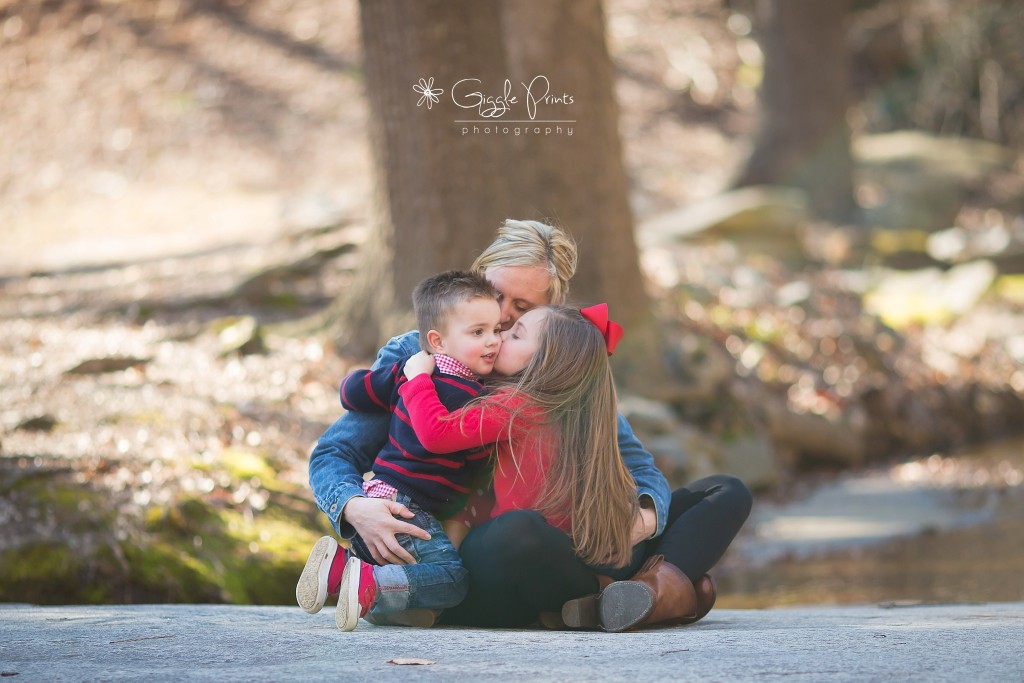 Atlanta Family Photographer - GigglePrints - family hug laughing joy