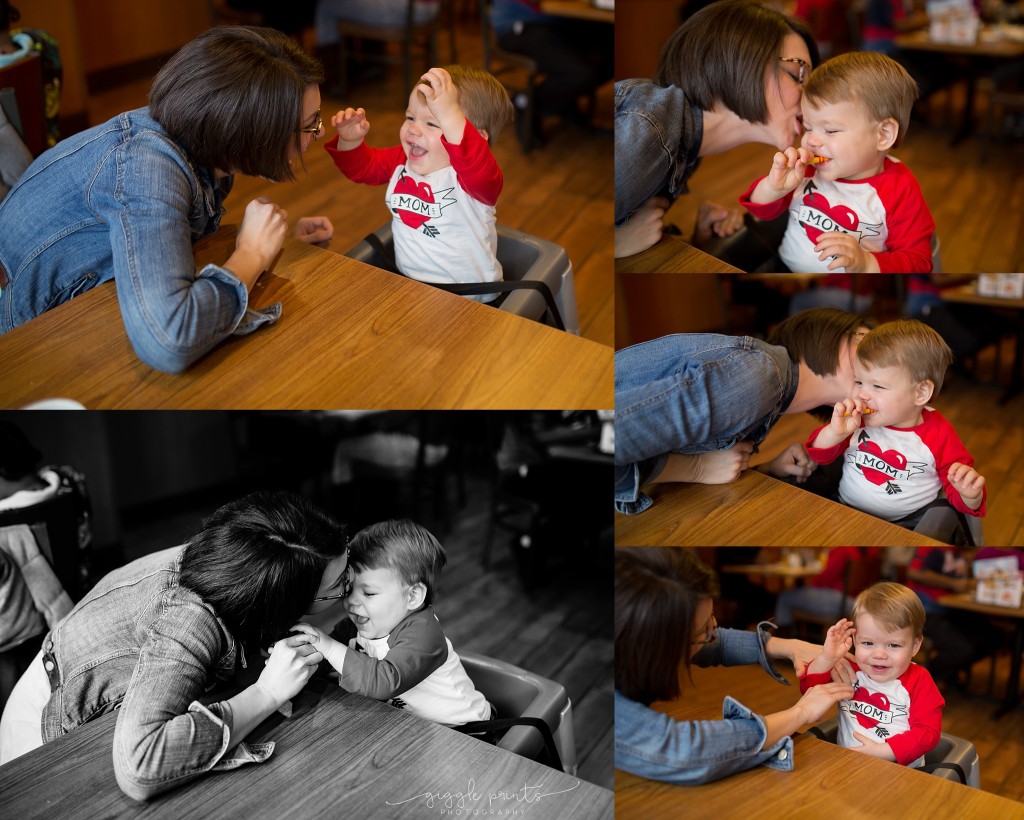 Valentine's day mommy son date | Marcie Reif | Giggle Prints Photography | Atlanta Family Photographer