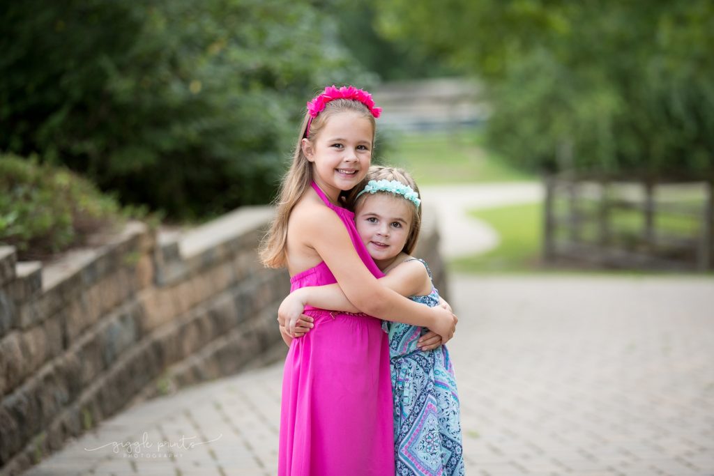 Sadler Girls |Atlanta Family Photographer | Dacula Family Photography | Marcie Reif | GigglePrints Photography little girls sisters 