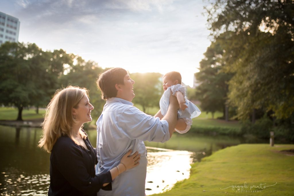 Harmon Family | Atlanta Family Photography | Baby Milestone Session 