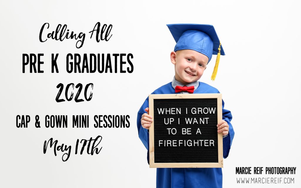 Pre K Graduates Cap & Gown Mini Sessions Lilburn Gwinnett